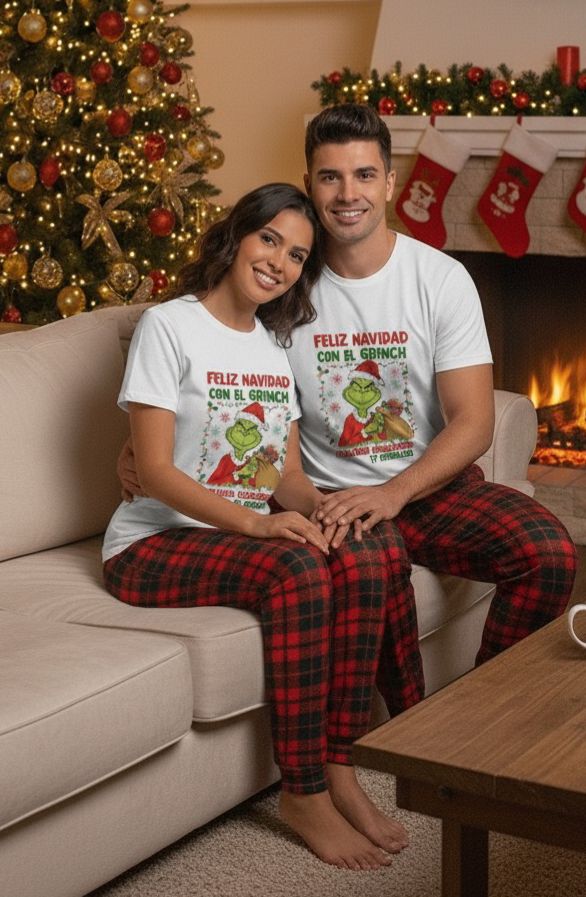 🎄 Festive Duo® – Conjunto Navideño de Pareja